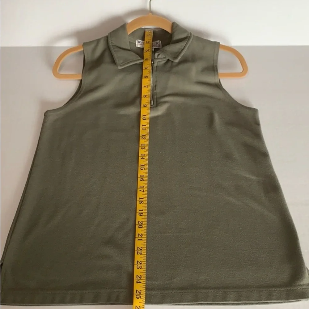 Westport Ltd by Dress Barn 2pc green Short set Women’s size S/M - Picture 11 of 14